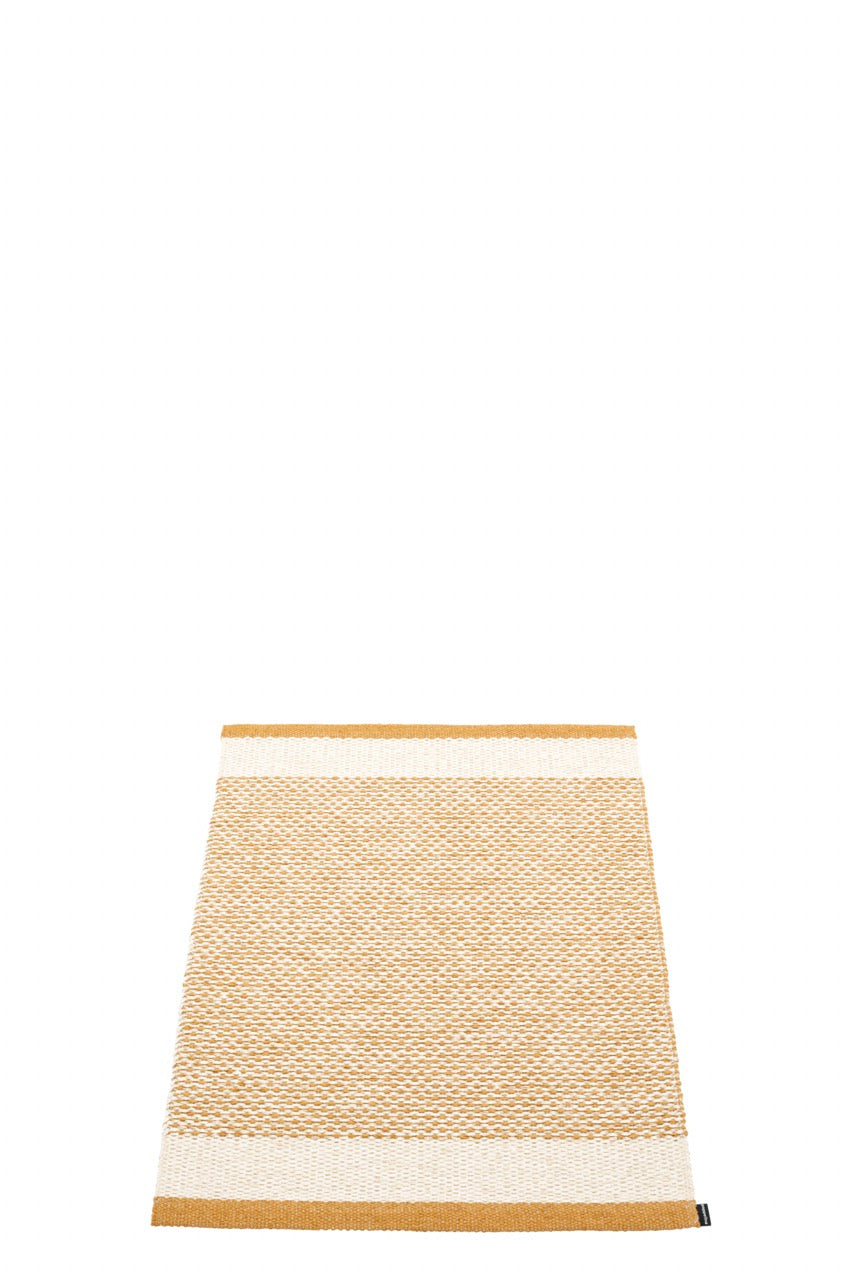Pappelina-Teppich-Edit-Ochre Vanilla Beige Metallic