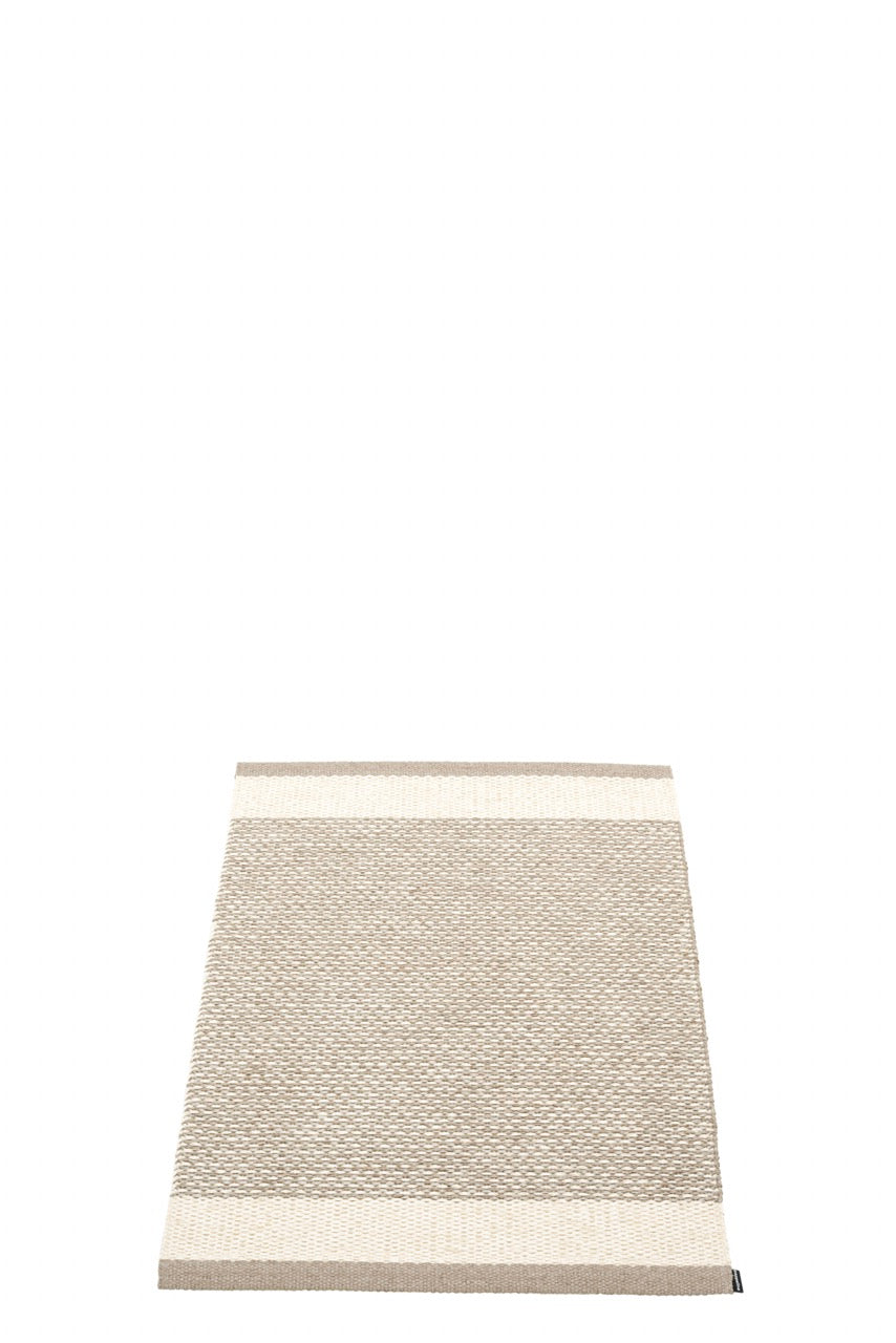 Teppich-Pappelina-Mud Vanilla Linen Metallic