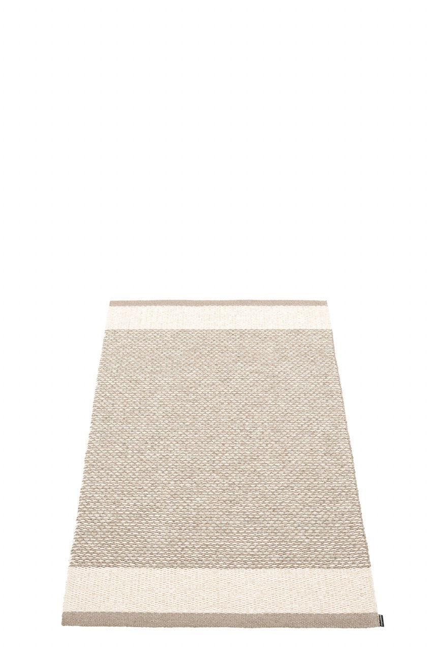 Teppich-Pappelina-Mud Vanilla Linen Metallic