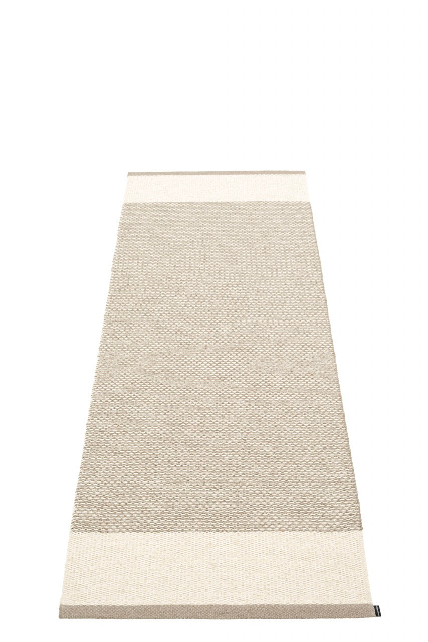 Teppich-Pappelina-Mud Vanilla Linen Metallic