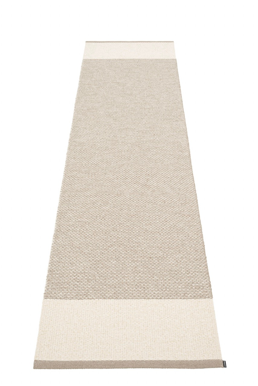 Teppich-Pappelina-Mud Vanilla Linen Metallic