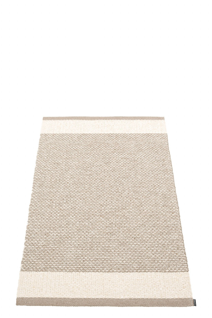 Teppich-Pappelina-Mud Vanilla Linen Metallic