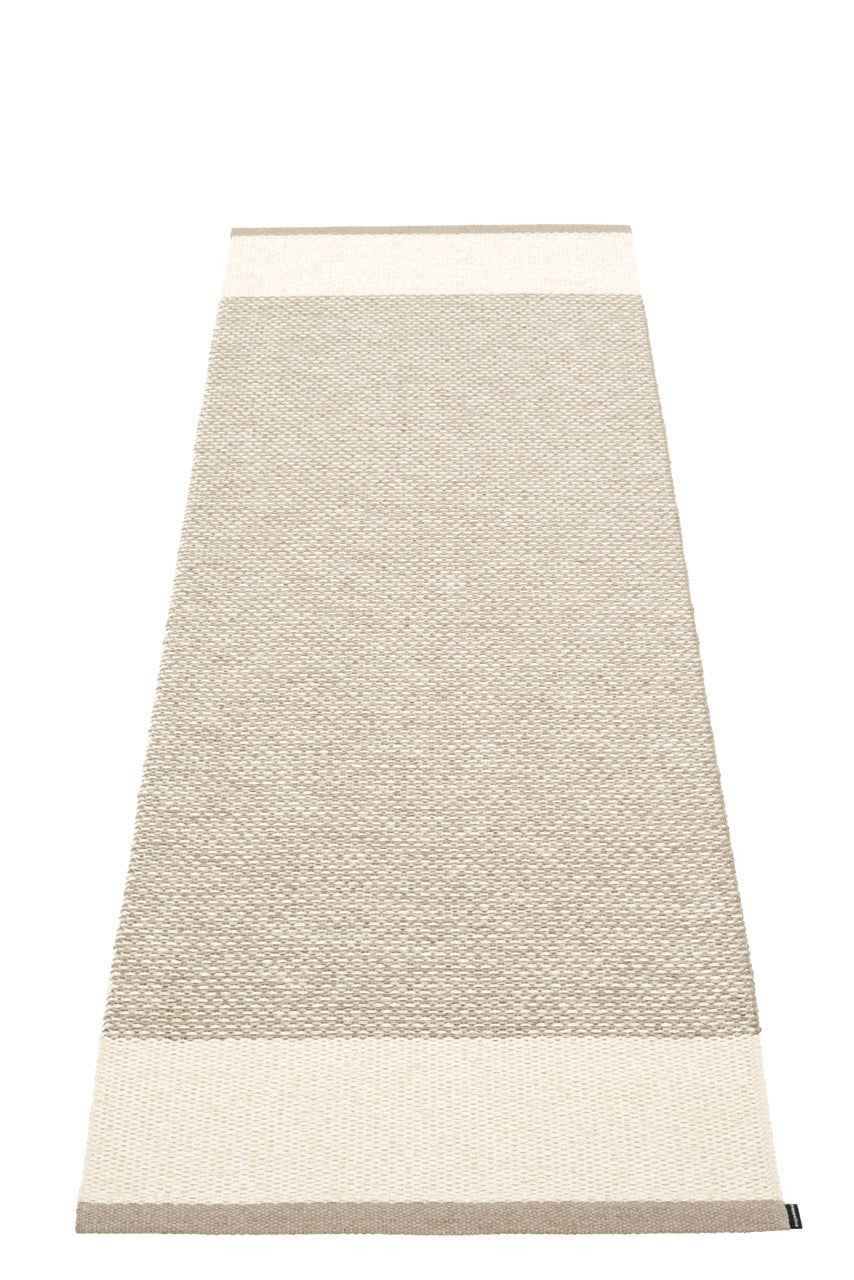 Teppich-Pappelina-Mud Vanilla Linen Metallic