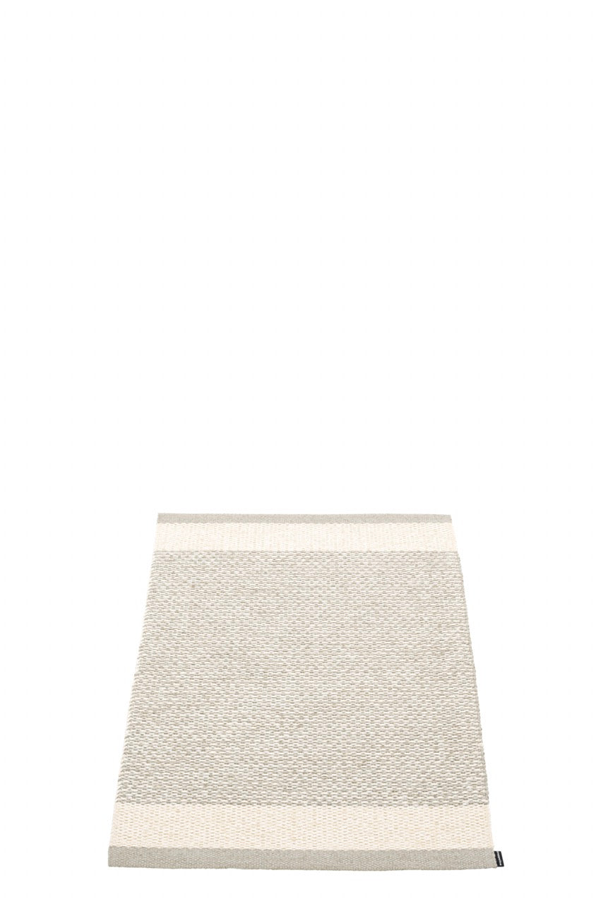 Pappelina-Teppich-Linen Vanilla Stone Metallic