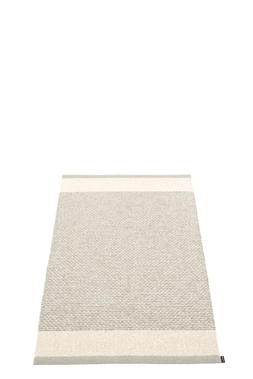 Pappelina-Teppich-Linen Vanilla Stone Metallic
