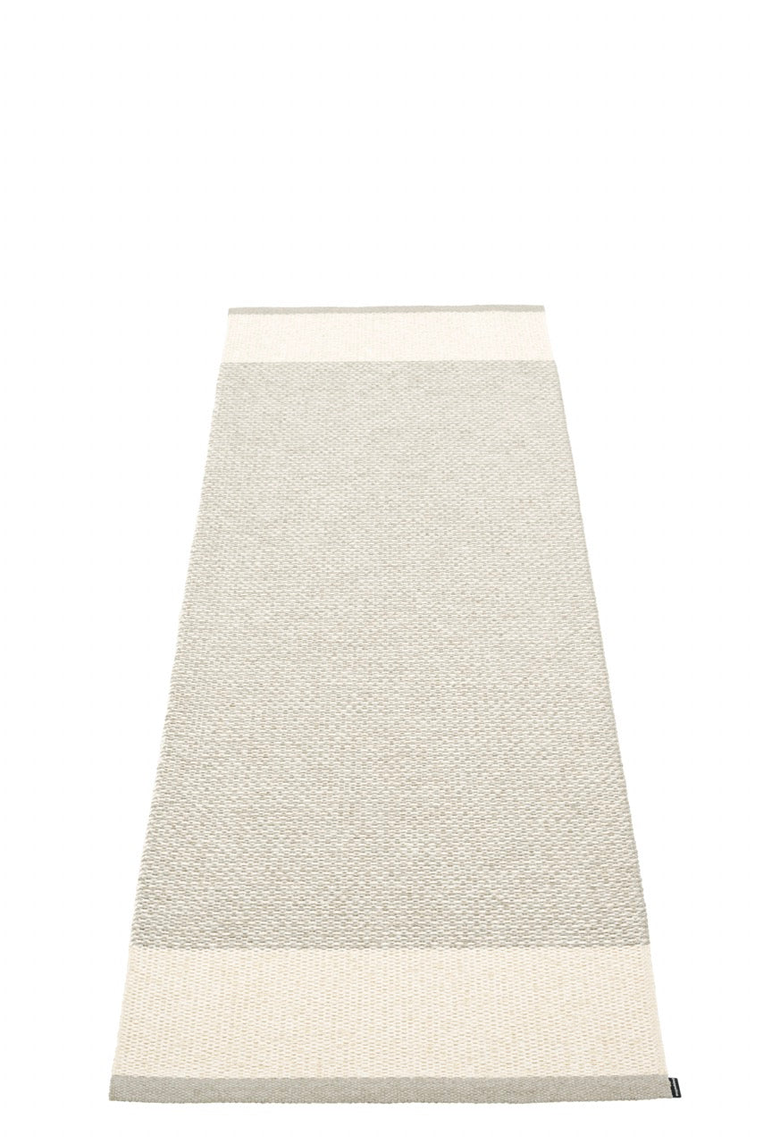 Pappelina-Teppich-Linen Vanilla Stone Metallic