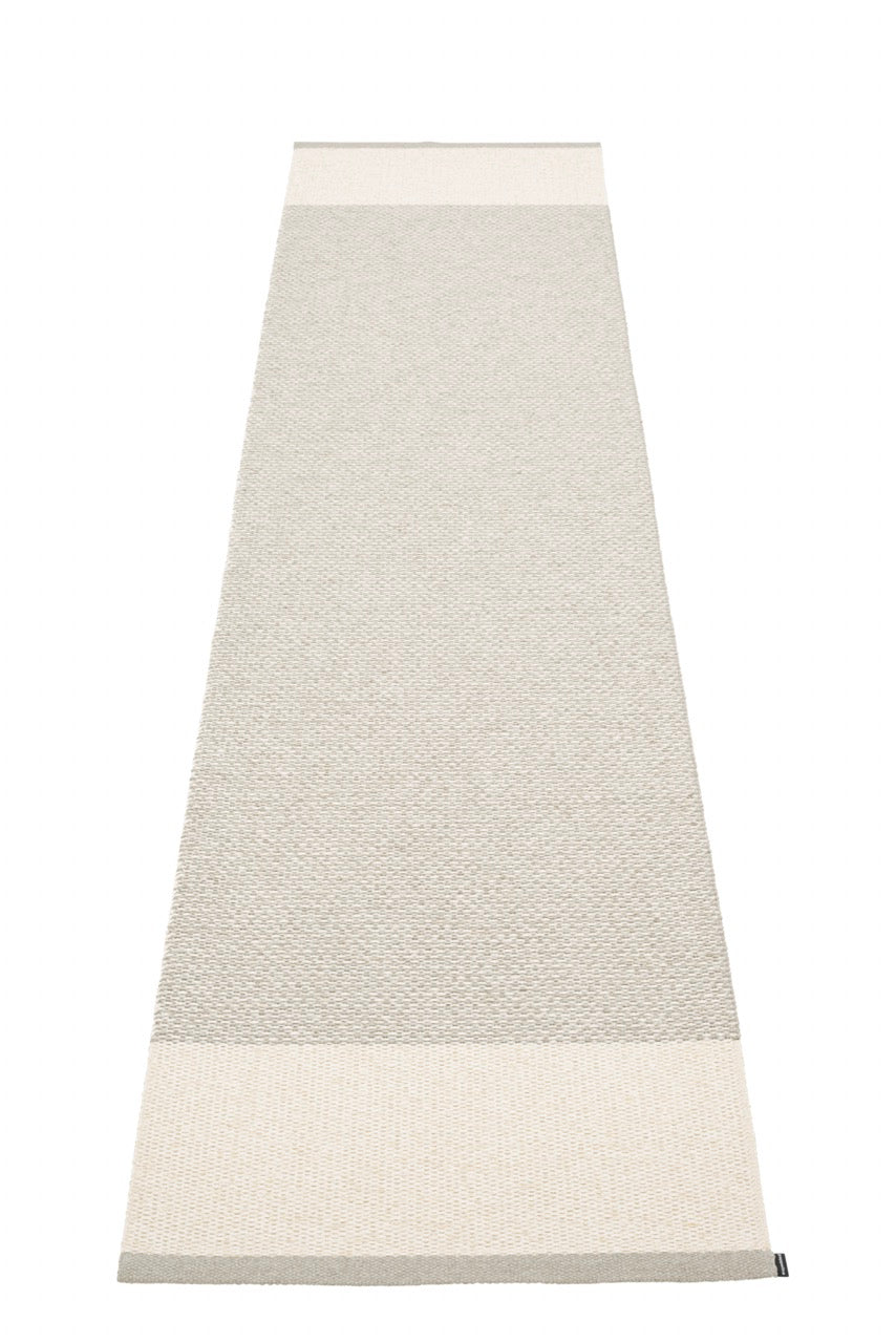 Pappelina-Teppich-Linen Vanilla Stone Metallic