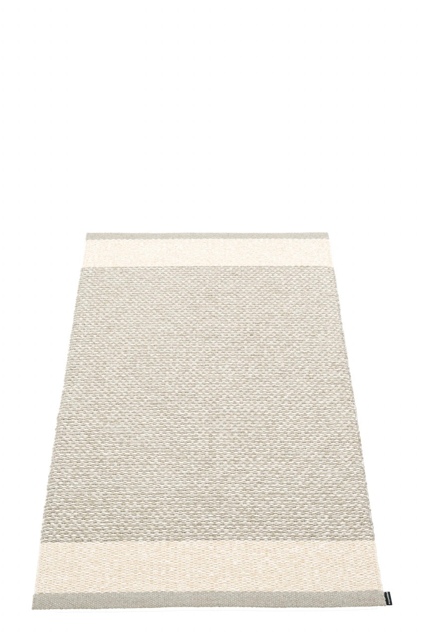 Pappelina-Teppich-Linen Vanilla Stone Metallic