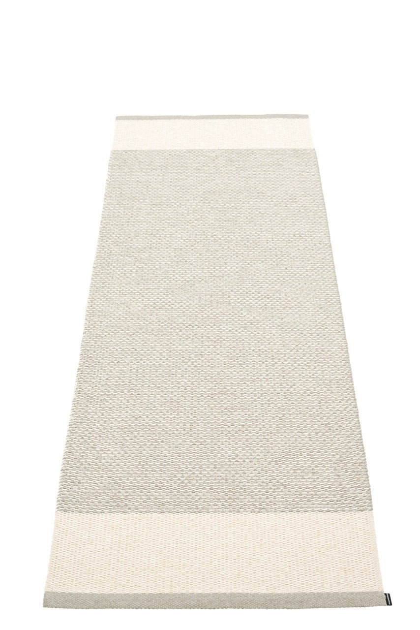 Pappelina-Teppich-Linen Vanilla Stone Metallic