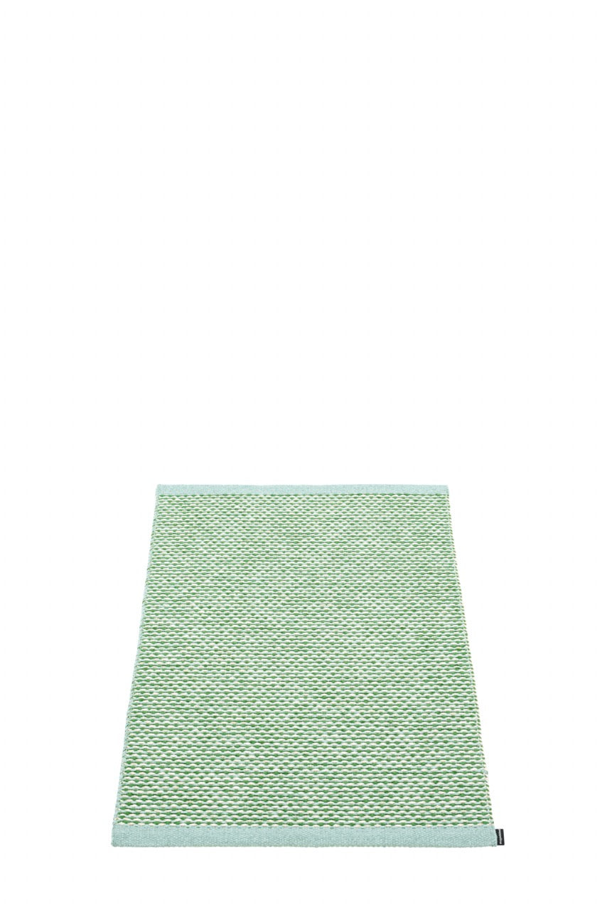 Pappelina-Teppich-Pale Turquoise Grass Green Vanilla