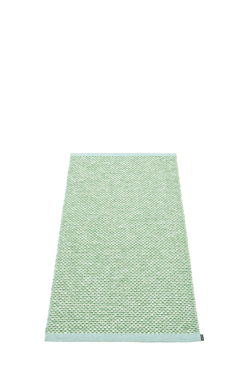 Pappelina-Teppich-Pale Turquoise Grass Green Vanilla