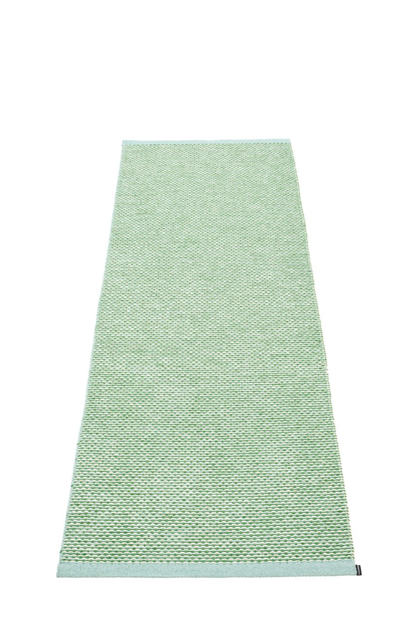 Pappelina-Teppich-Pale Turquoise Grass Green Vanilla