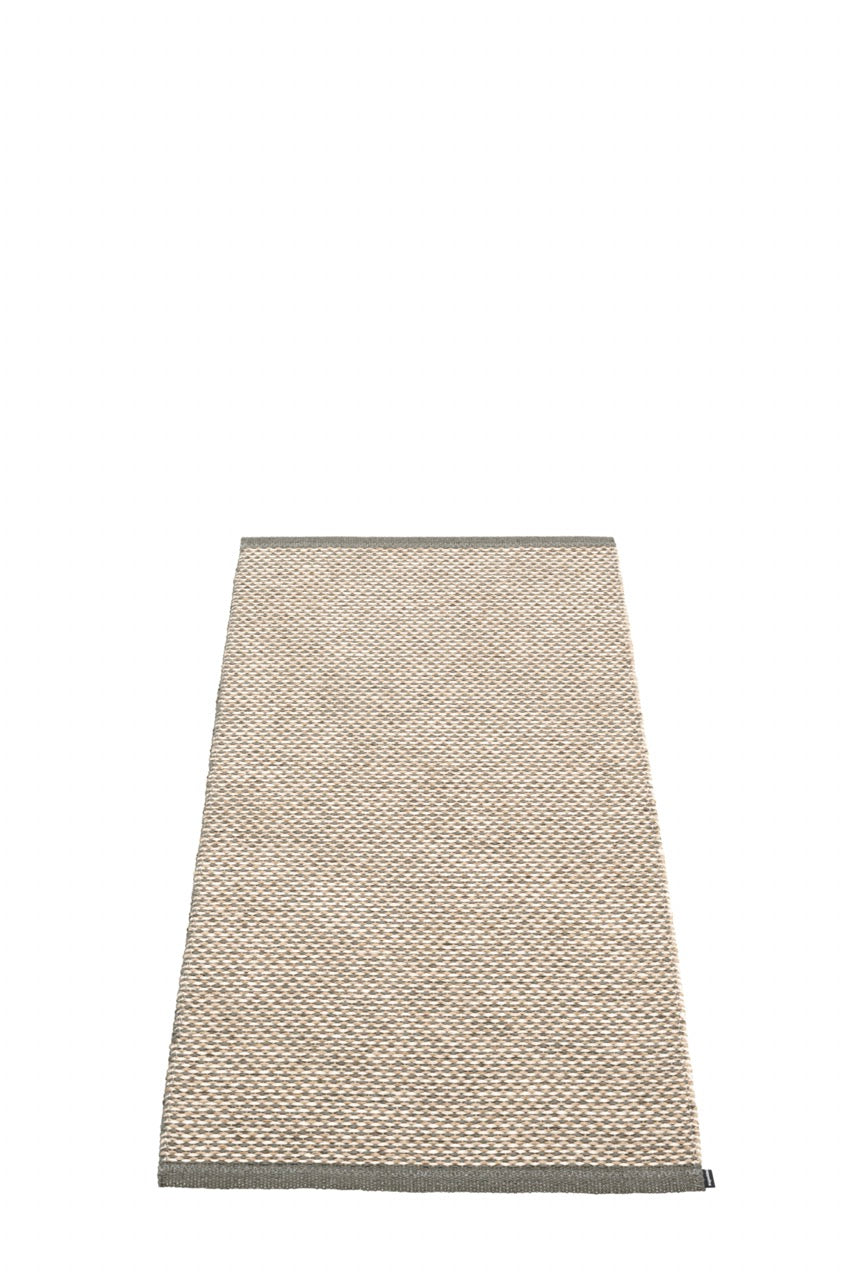 Pappelina-Effi-Teppich-Charcoal Light Nougat Vanilla