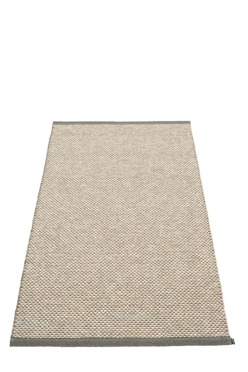 Pappelina-Effi-Teppich-Charcoal Light Nougat Vanilla