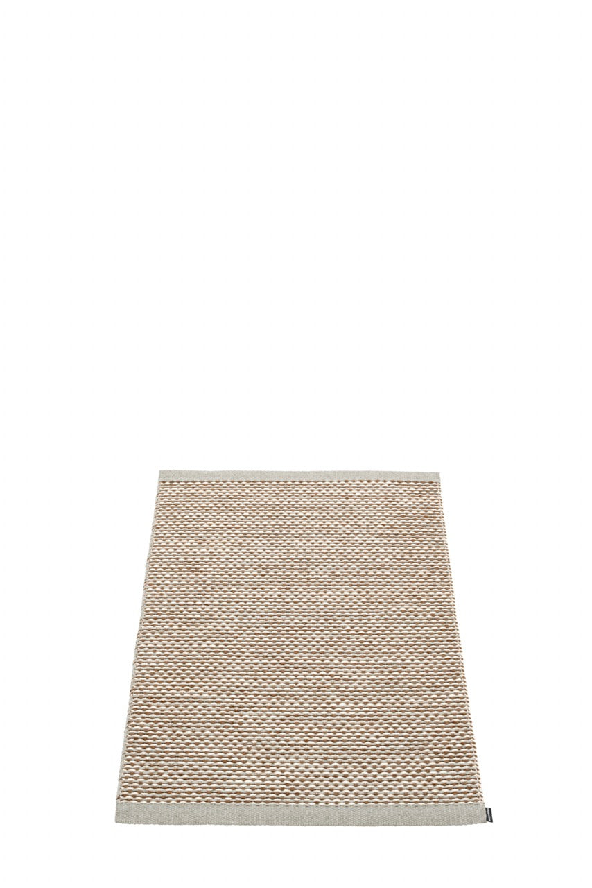 Tapis Pappelina Effi Warm Gris Brun Vanille