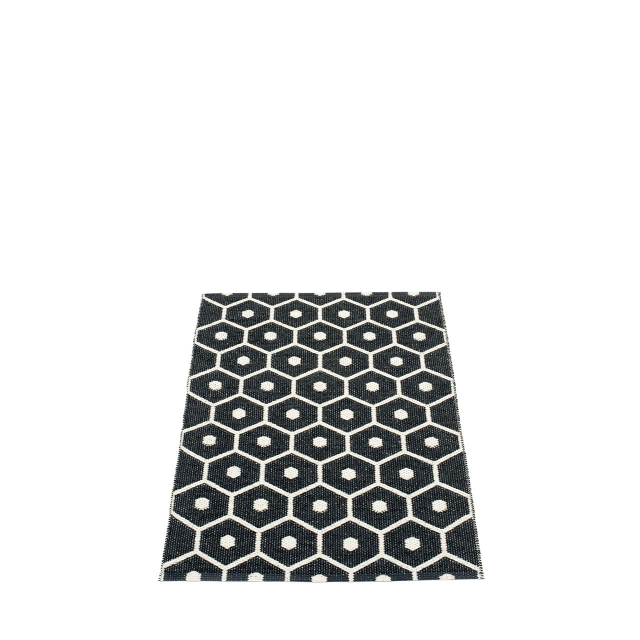 Tapis Pappelina Miel Noir Vanille