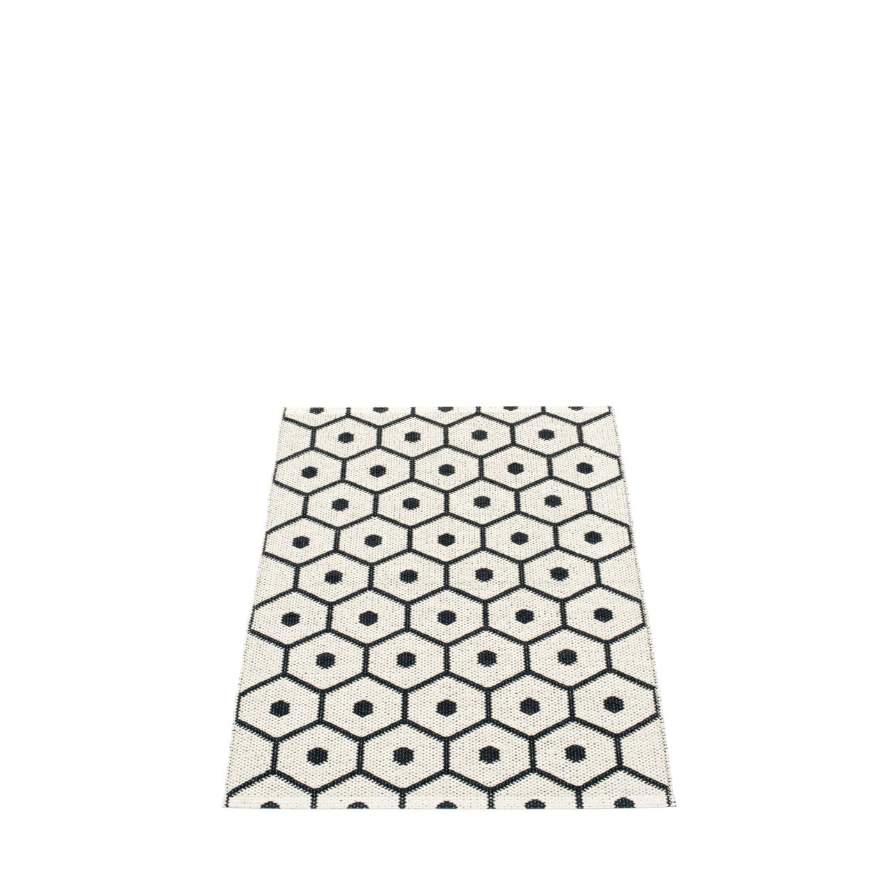 Tapis Pappelina Miel Noir Vanille