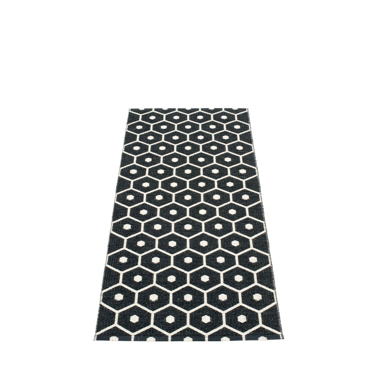 Tapis Pappelina Miel Noir Vanille
