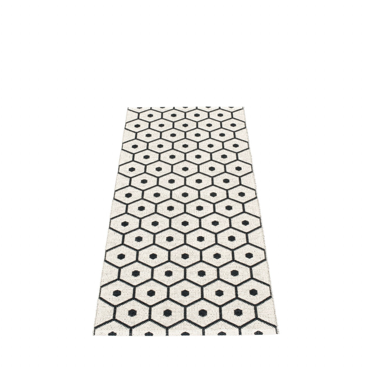 Tapis Pappelina Miel Noir Vanille