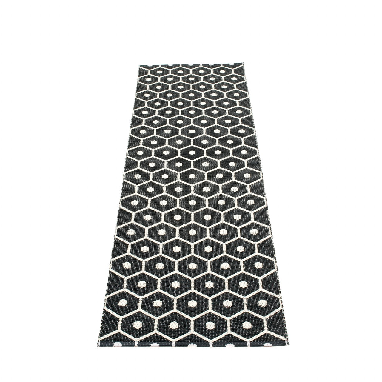 Tapis Pappelina Miel Noir Vanille