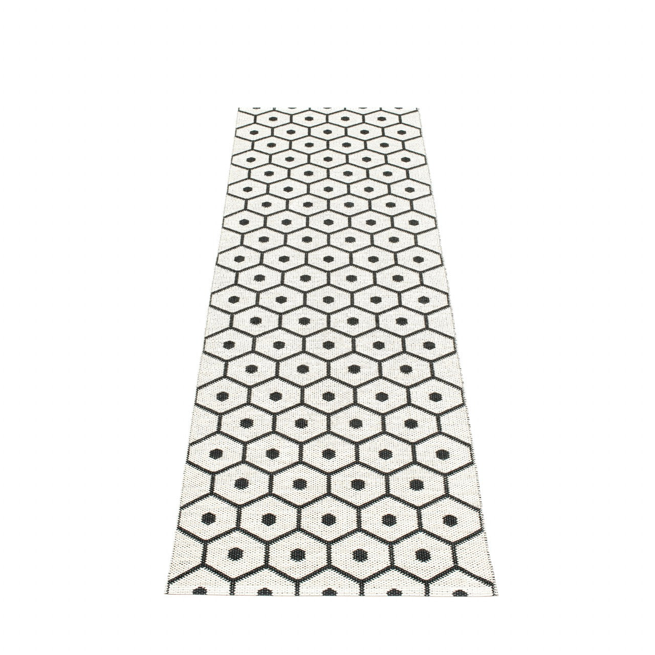 Tapis Pappelina Miel Noir Vanille