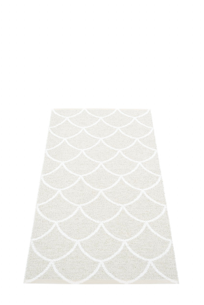 Pappelina-Teppich-Kotte-Fossil Grey White