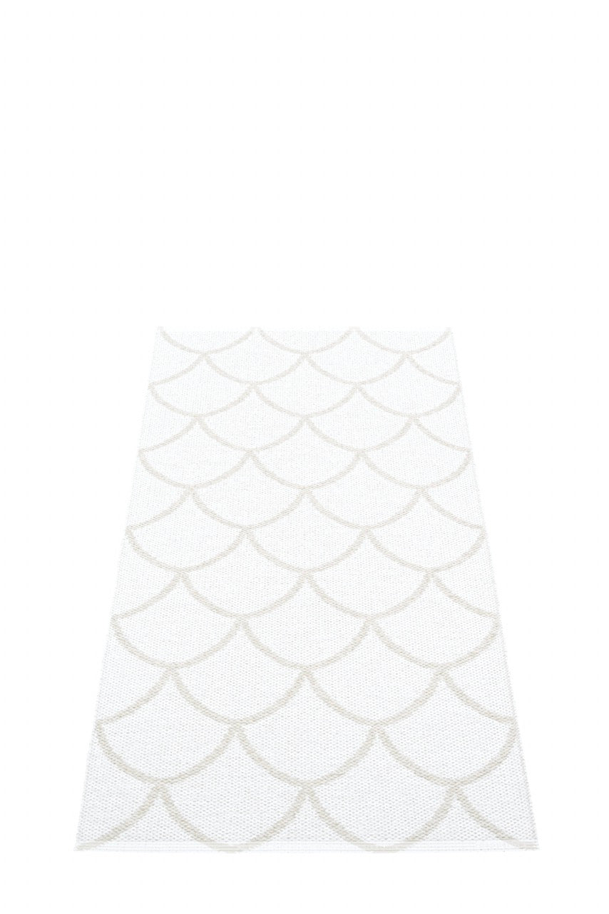 Pappelina-Teppich-Kotte-Fossil Grey White