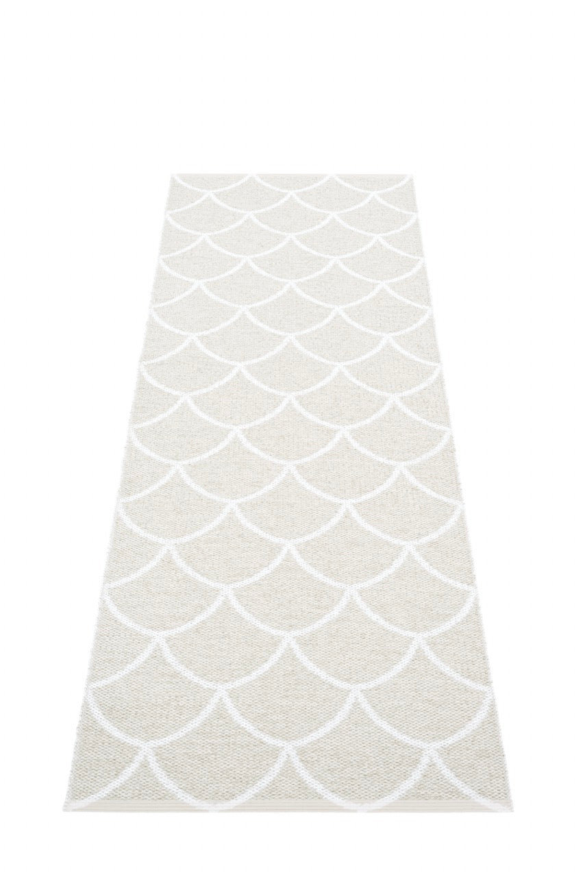 Pappelina-Teppich-Kotte-Fossil Grey White