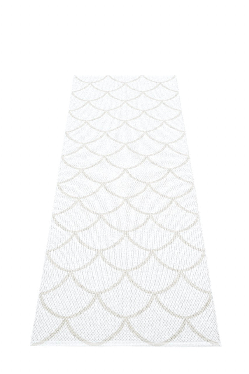 Pappelina-Teppich-Kotte-Fossil Grey White