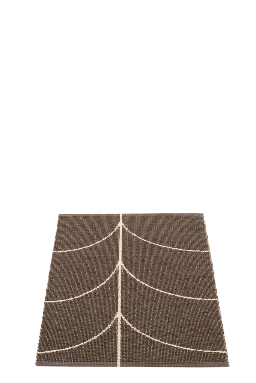 Pappelina-Leif-Dark-Brown-Carpet