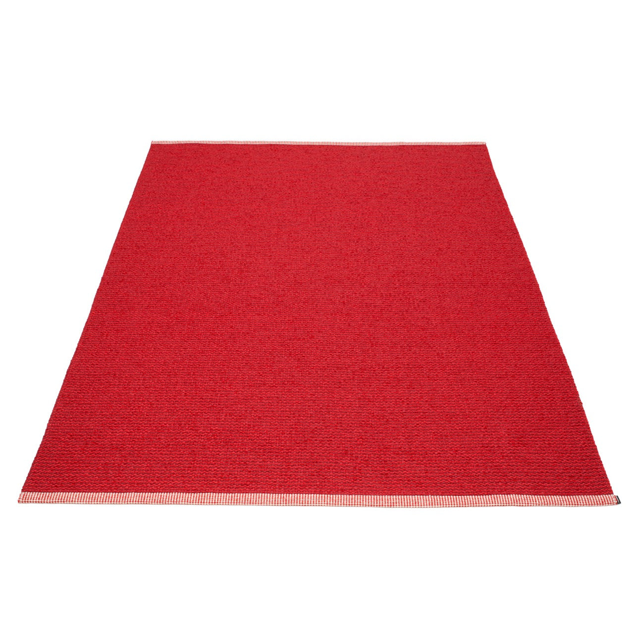 Pappelina-Teppich-Mono-dark red-red