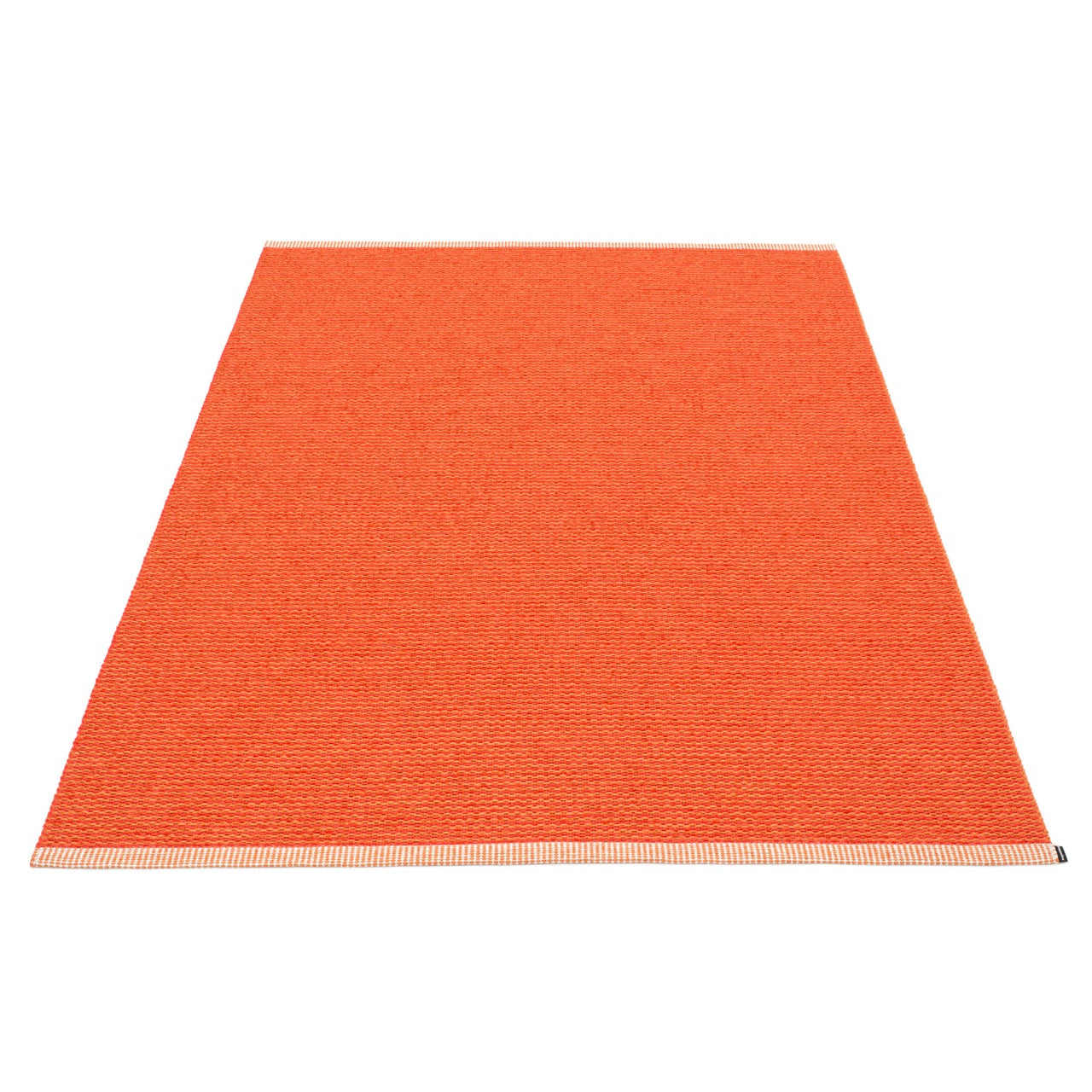 Pappelina-Teppich-Mono-Pale Orange-Coral Red