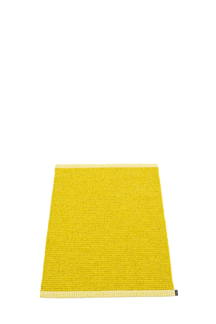 Tapis Pappelina Mono Moutarde Citron