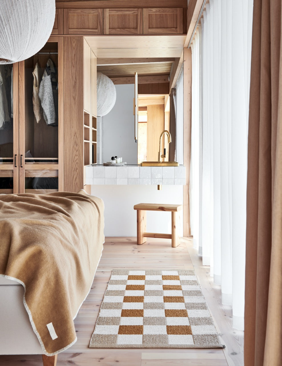 Pappelina-Pix-Beige-Vanilla-Ochre-Carpet