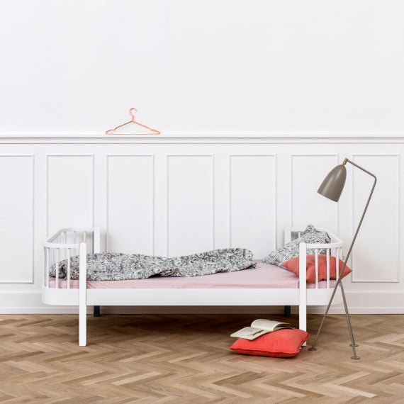 Oliver Furniture Wood Original Einzelbett, 90 x 200cm, weiss