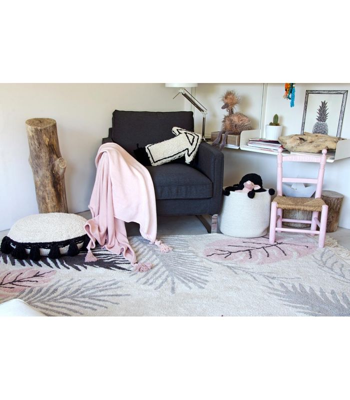 Lorena Canals washable rug Tropical Pink, 140 x 200cm
