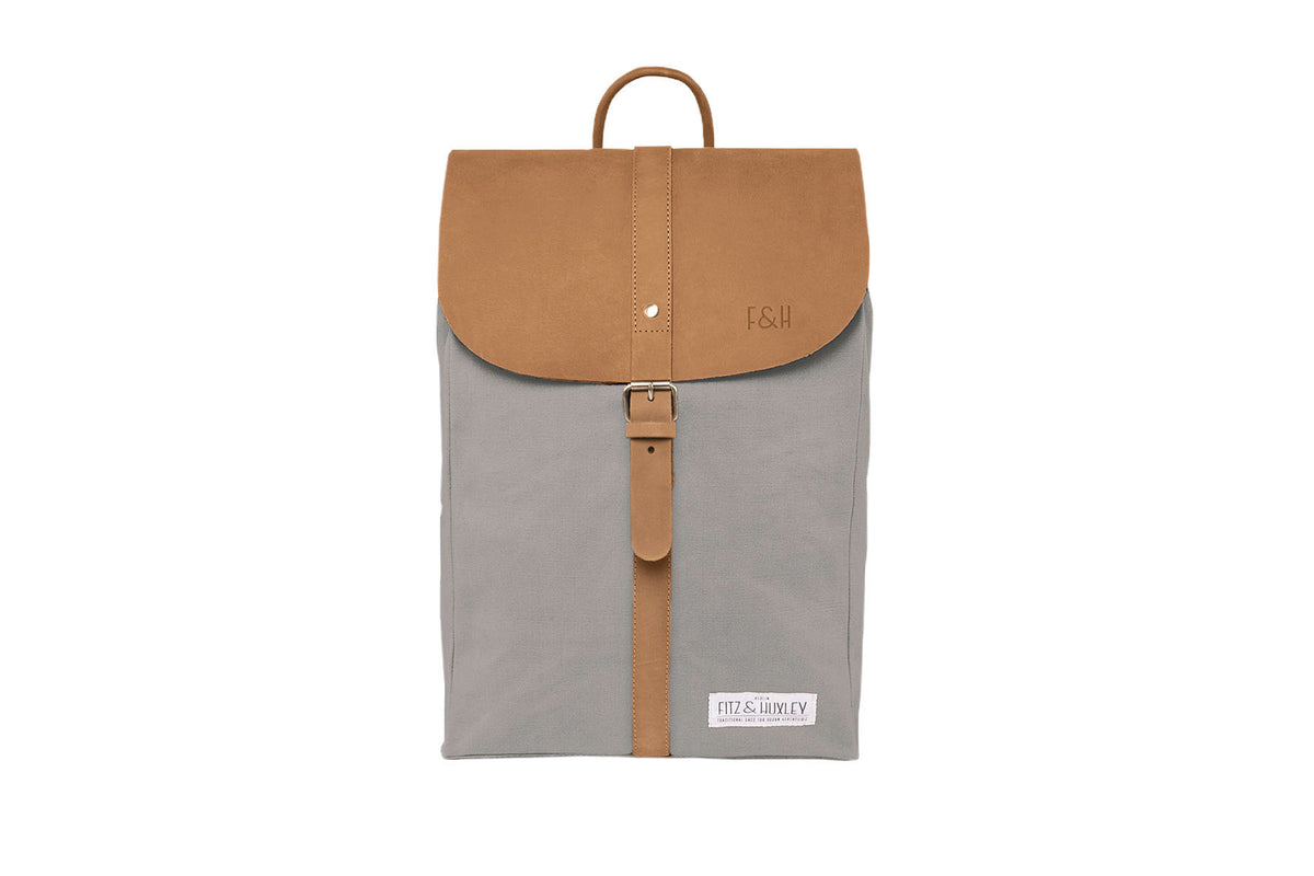 Fitz Huxley SOLSTICE backpack big concrete gray