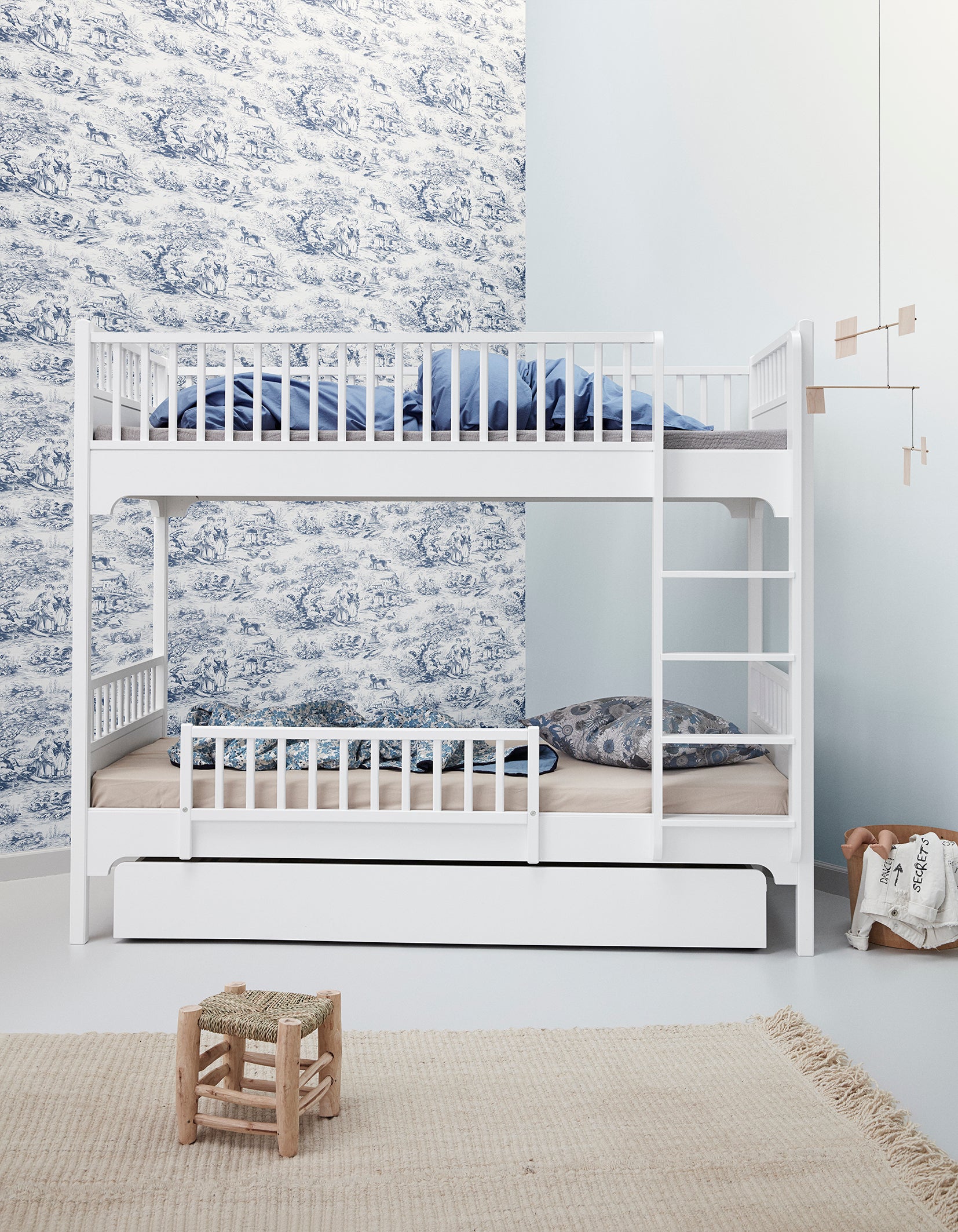 Oliver Furniture Seaside bunk bed, 90 x 200 cm, white