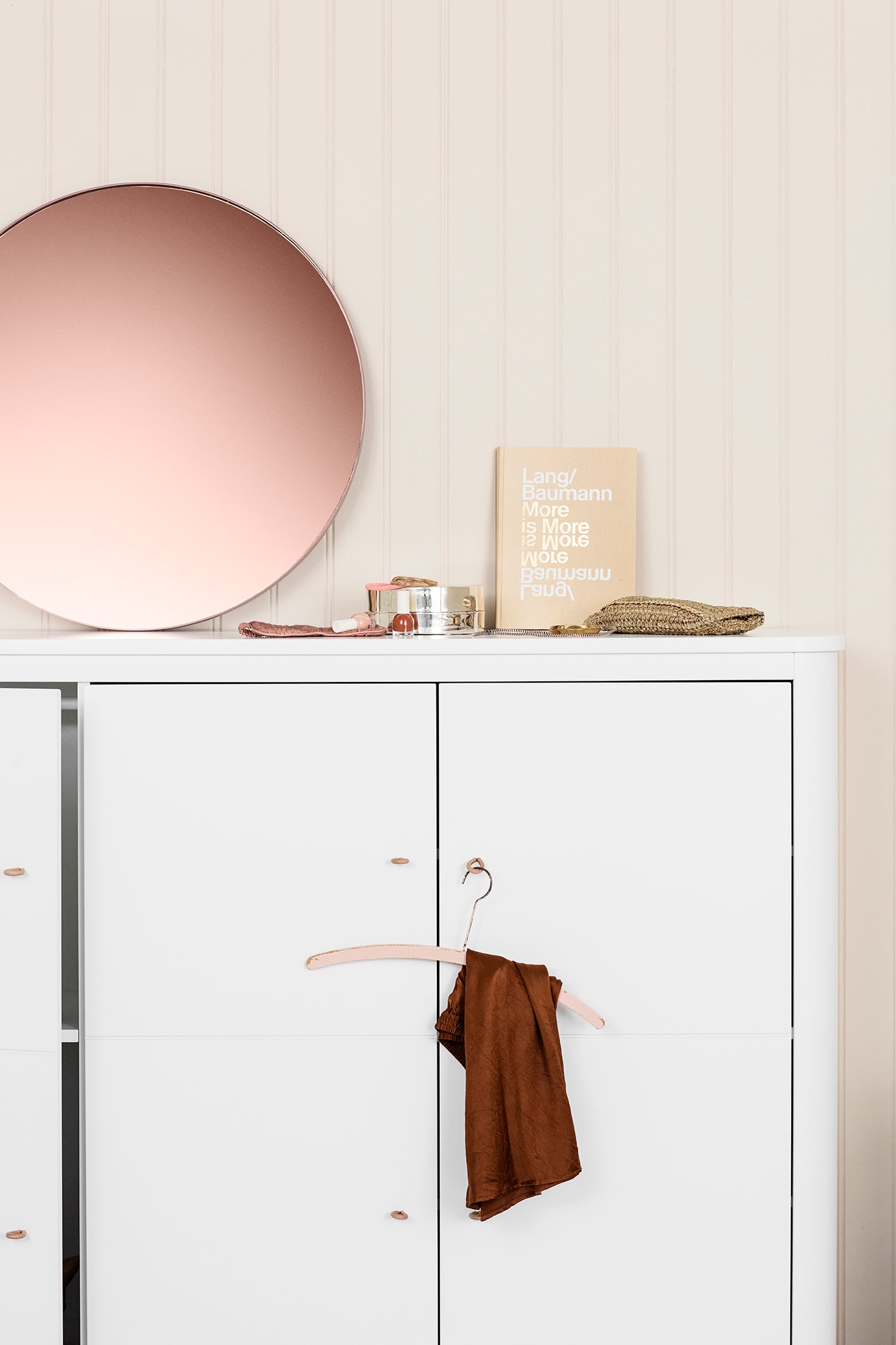 Oliver Furniture Multischrank Wood Collection, 3-türig, weiss/Eiche