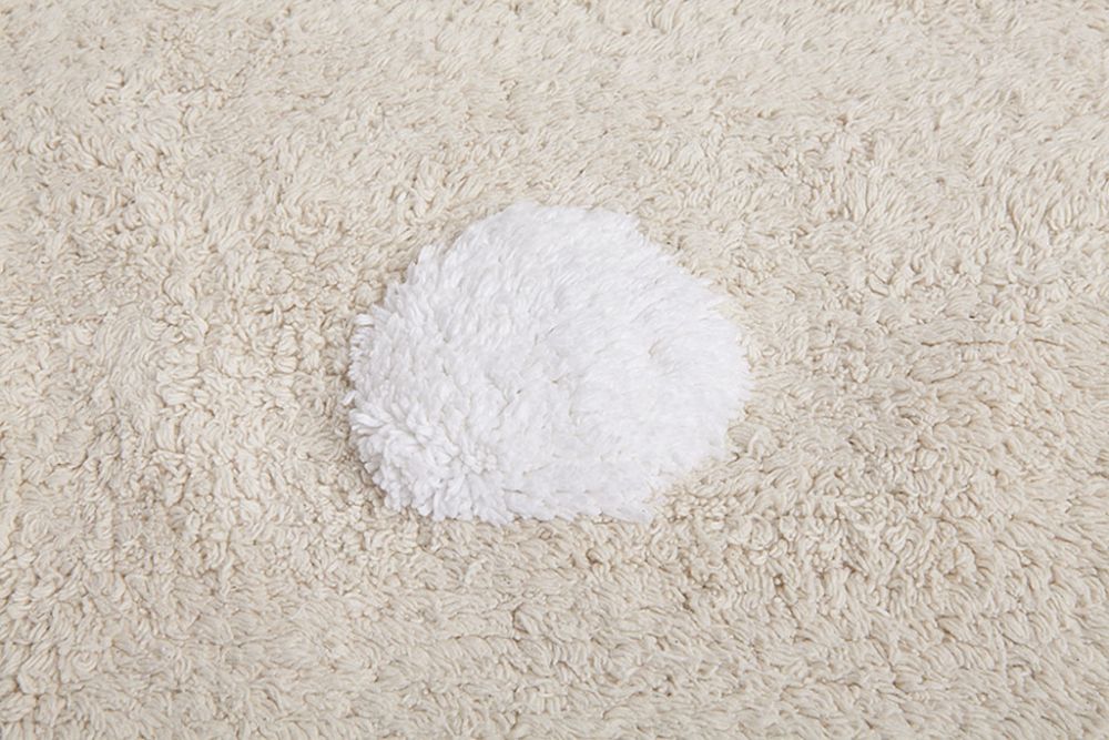 Lorena Canals washable rug Topos beige, 120 x 160cm