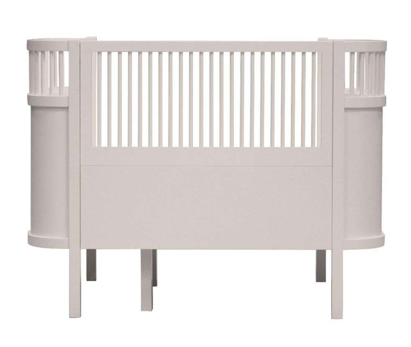 Sebra baby and children's bed white / birch beige / jette beige / fog green / classic gray / sea blue / black