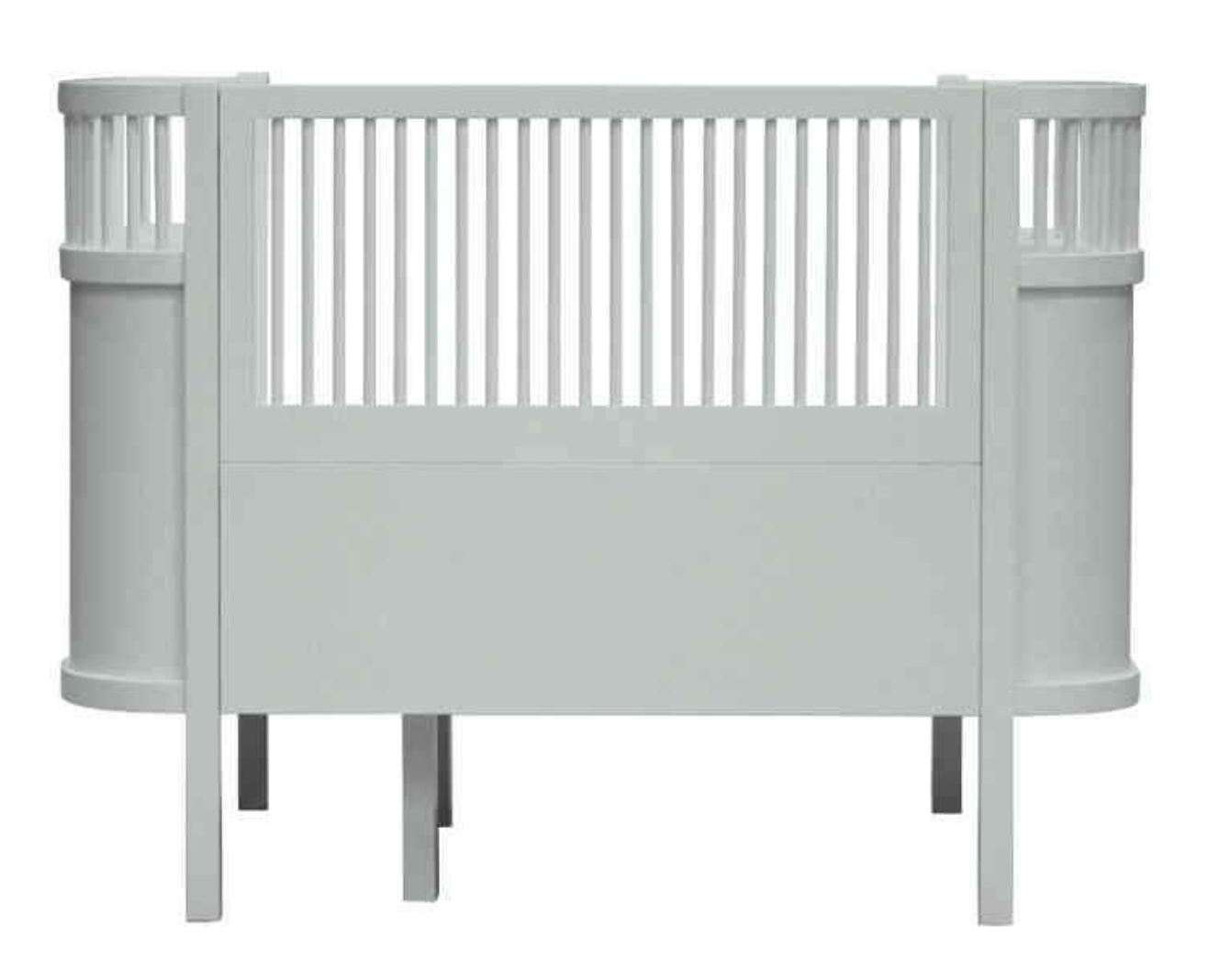 Sebra baby and children's bed white / birch beige / jette beige / fog green / classic gray / sea blue / black
