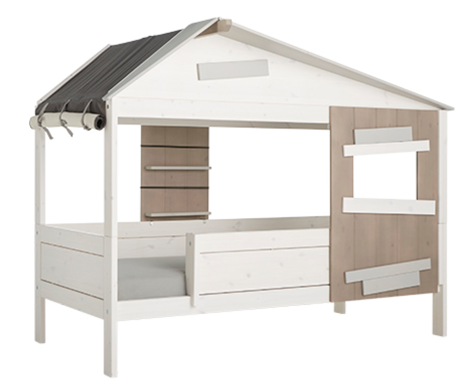 Lifetime Kidsrooms basic bed with backrest, 90 x 200 cm