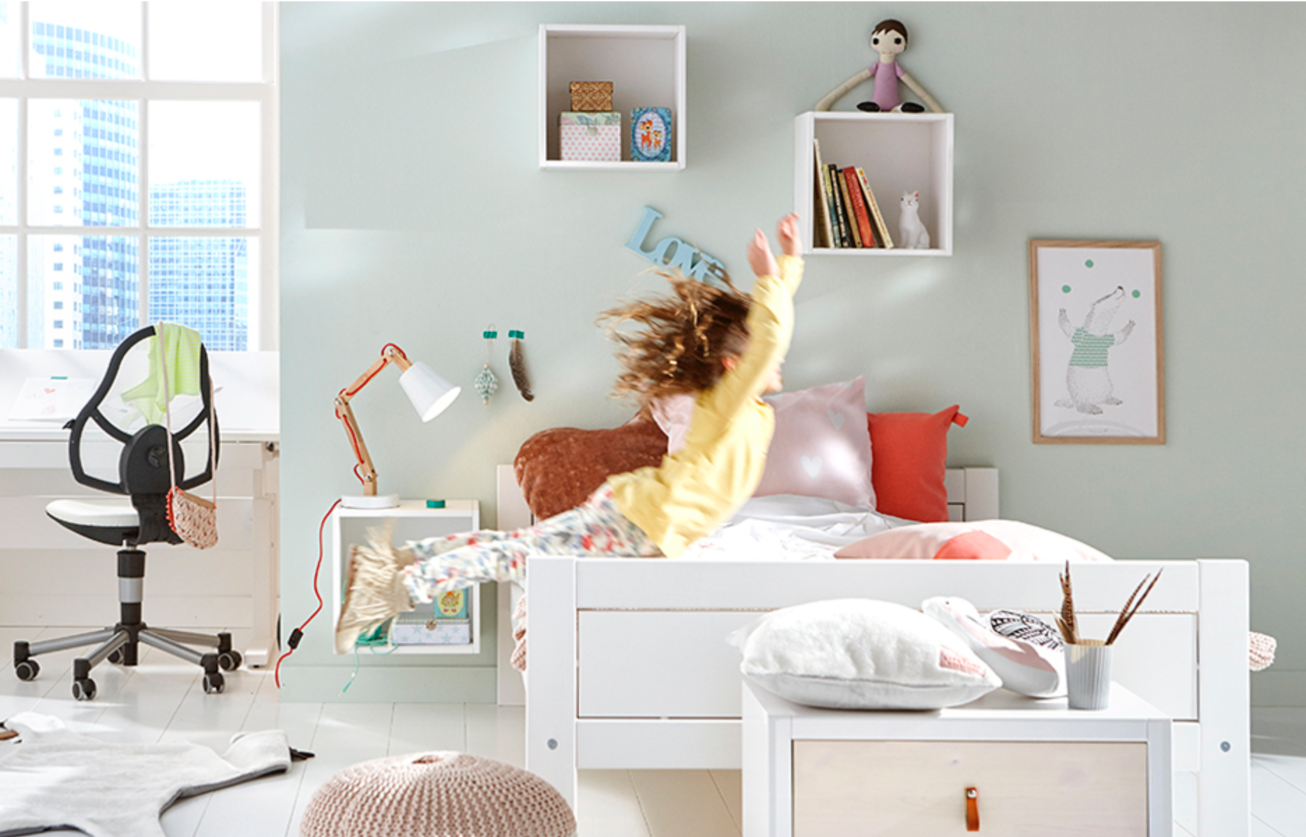 Lifetime Kidsrooms Basisbett, 140 x 200 cm