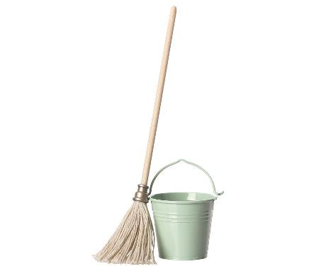 Maileg bucket & mop