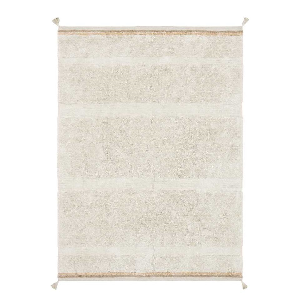 Lorena Canals washable rug Bloom Natural, five sizes