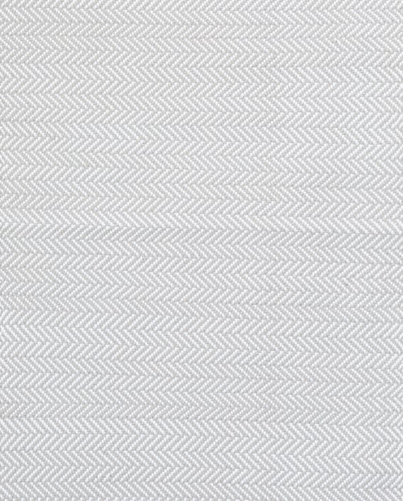 Dash & Albert Tapis Intérieur/Extérieur Chevrons Gris Perle/Blanc