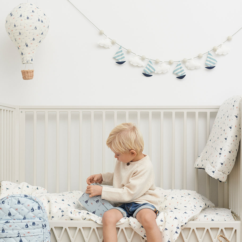 Cam Cam Copenhagen hanging lamp hot air balloon, sailboats
