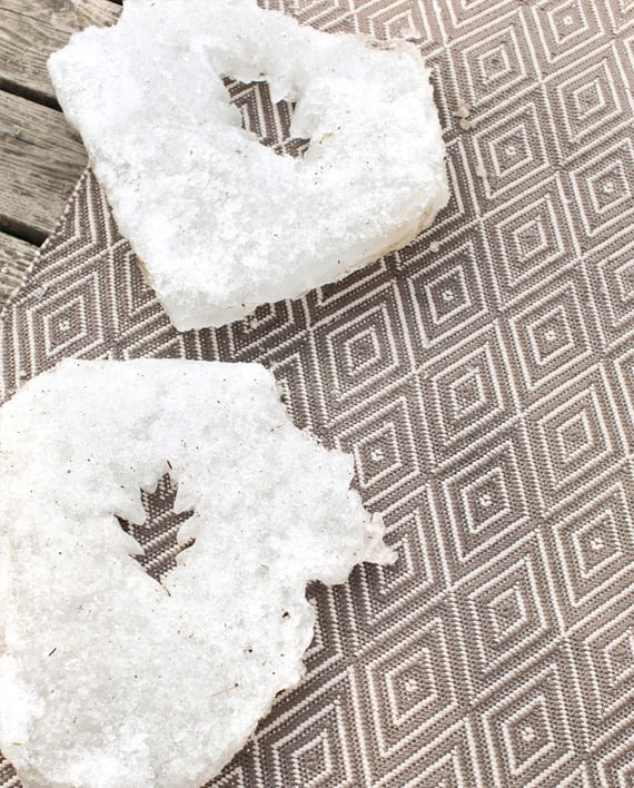 Dash & Albert Tapis intérieur/extérieur Diamond Fieldstone/Ivoire