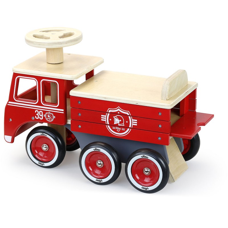 Vilac ride-on car, fire brigade walker